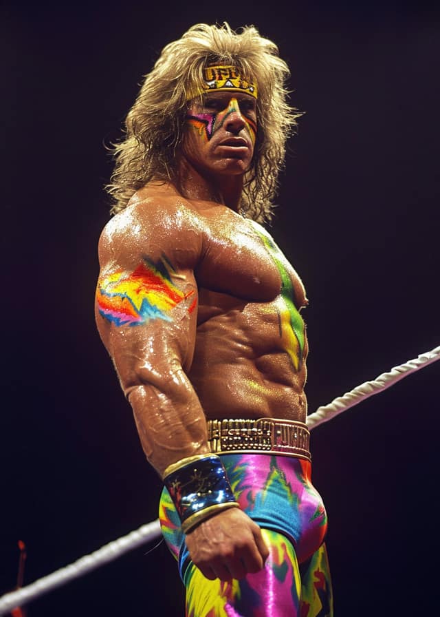 Face Paint Wrestling Legend