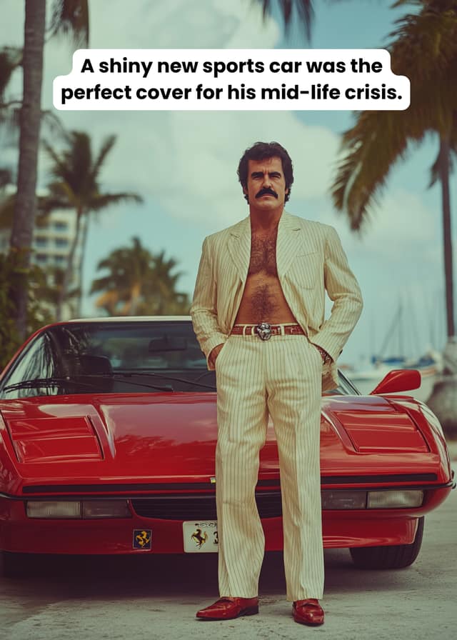 Midlife Crisis Birthday Card