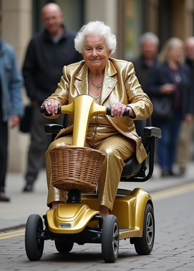 Golden Scooter Showstopper