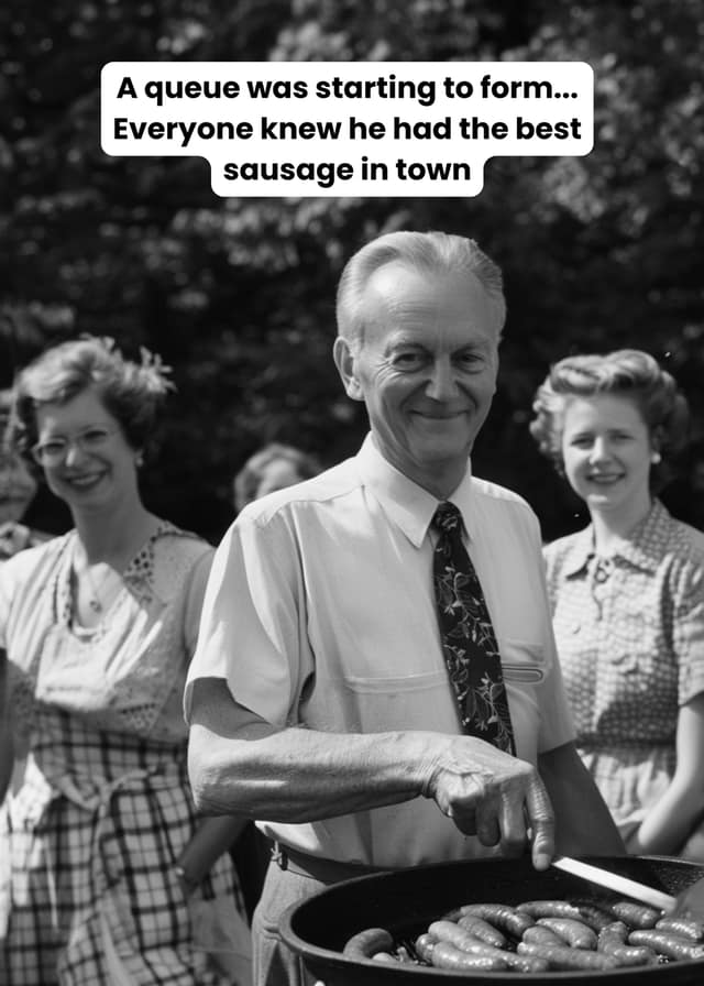 Vintage Sausage King
