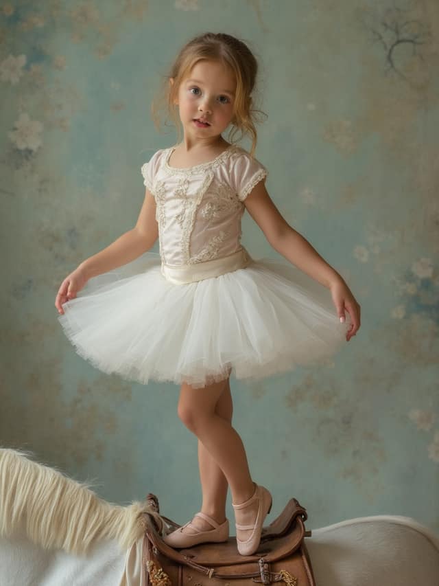 Ballerina Birthday Girl Card