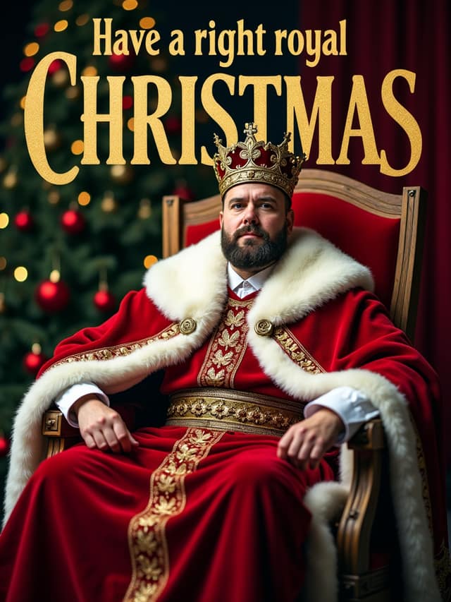Right Royal Christmas King