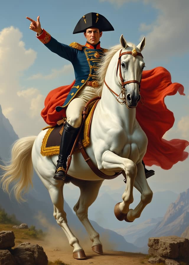 Napoleon on a White Horse