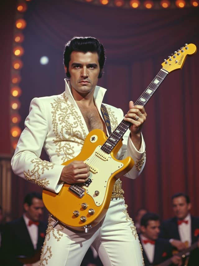 Elvis Presley Stage Swagger