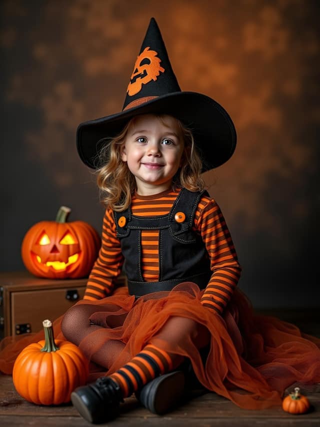 Pumpkin Patch Little Witch