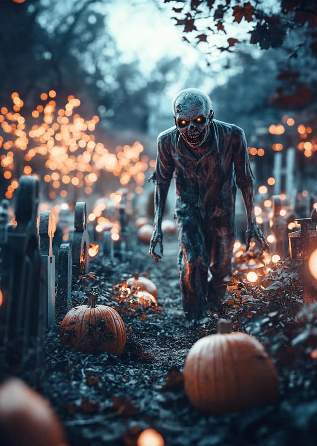 Graveyard Zombie Face Swap