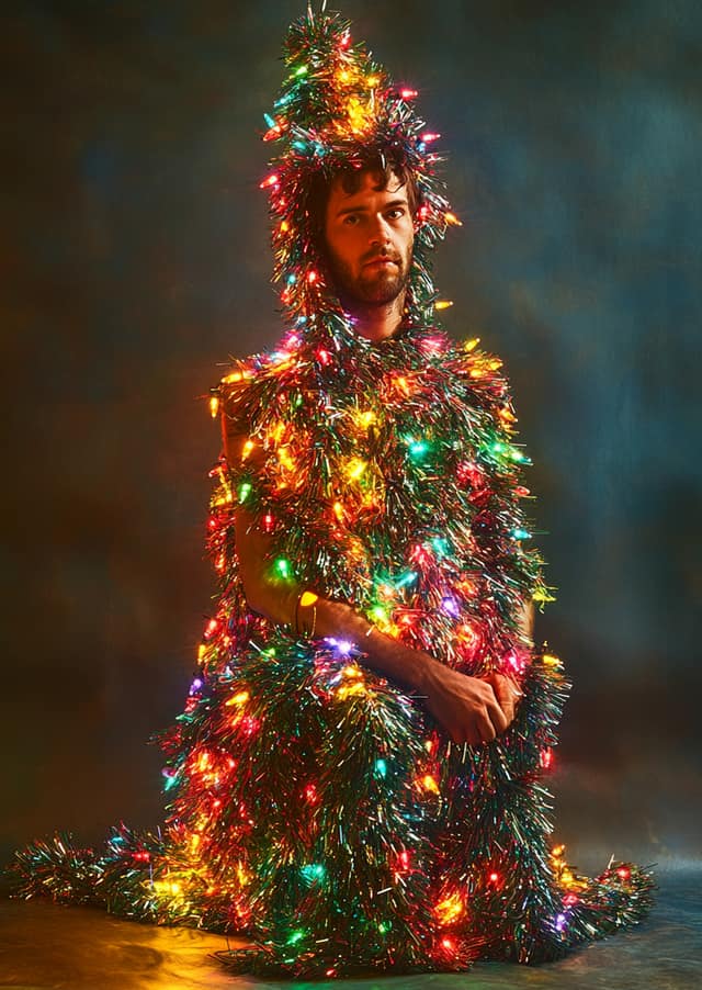 Human Christmas Tree Costume
