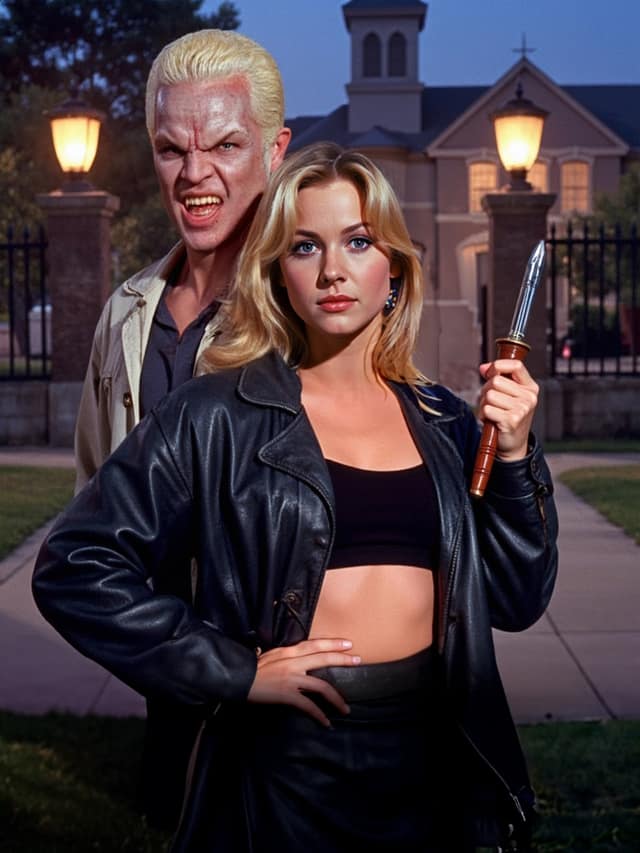 Leather-Clad Vampire Hunter