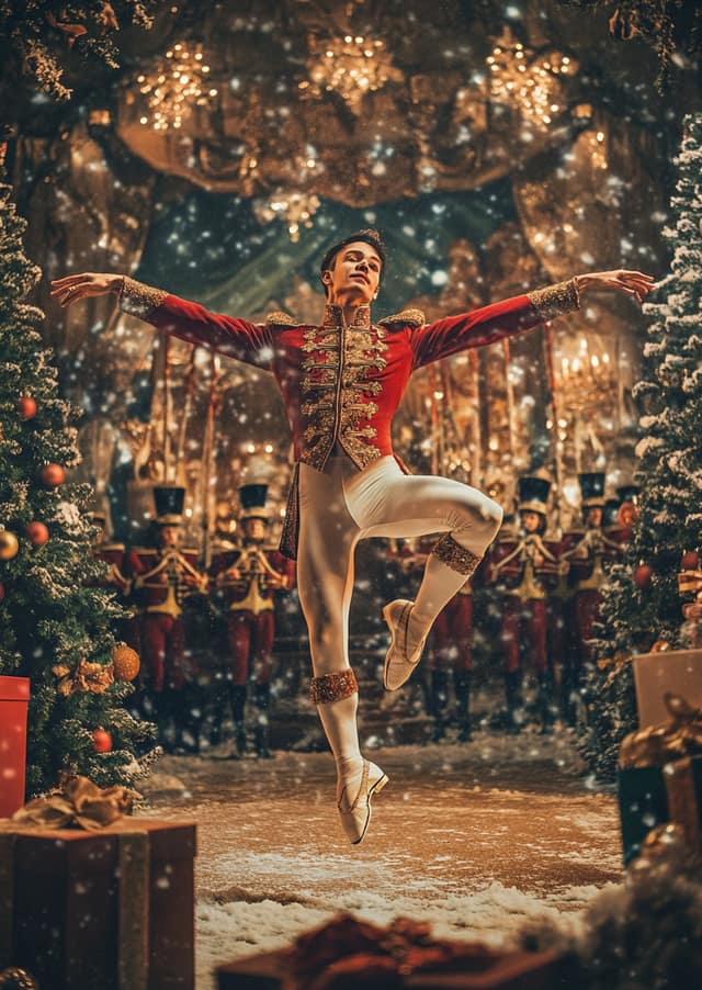 Festive Ballet Star Face Swap