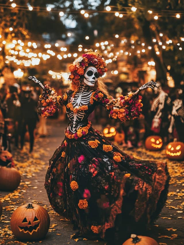 Day Of The Dead Dancer