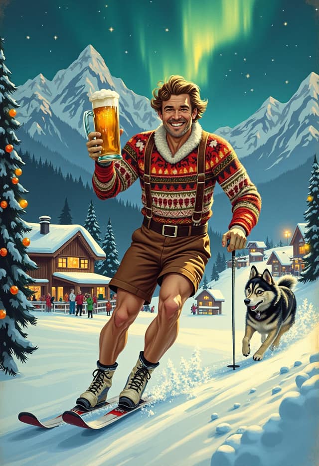 Apres Ski Beer Run