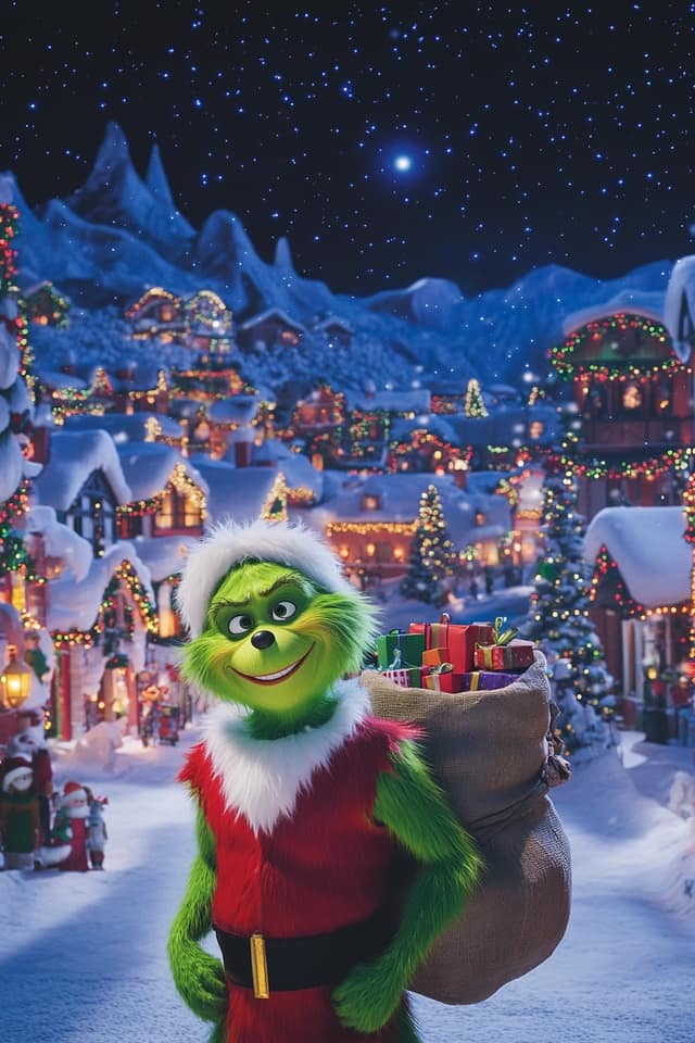 Green Christmas Mischief Maker