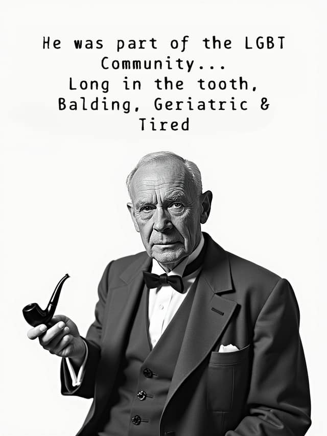 Deadpan Gentleman Face Swap