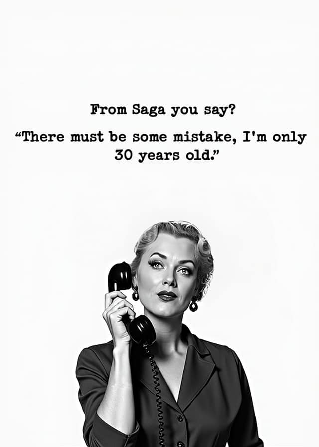 From Saga Birthday Card Old Funny