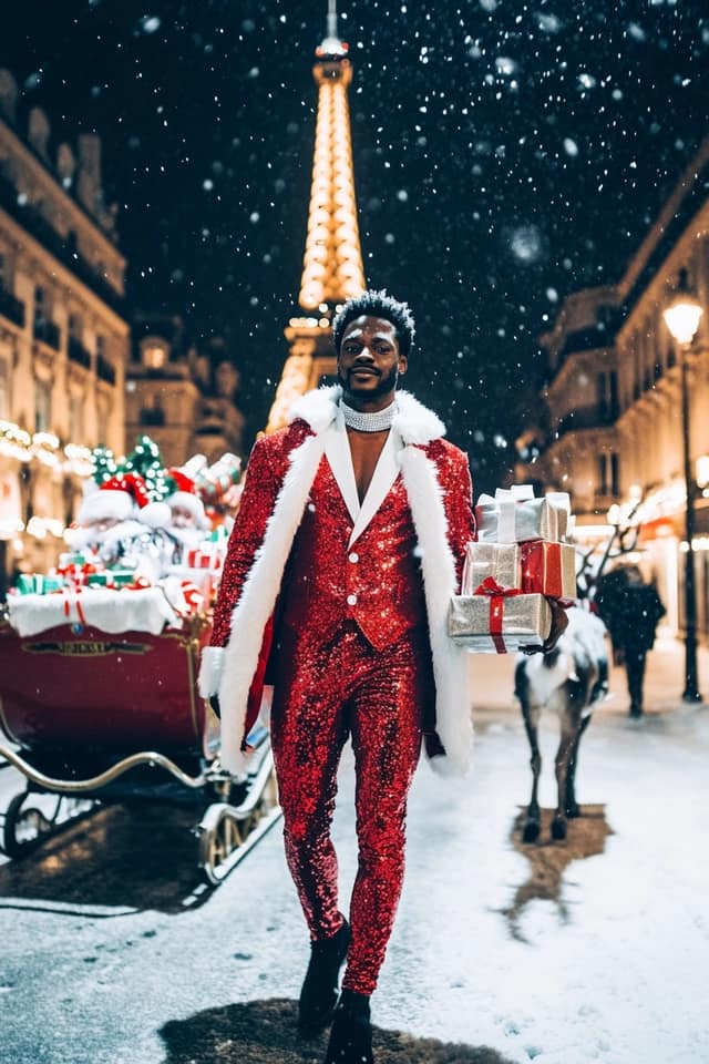 Paris Holiday Glam Stroll