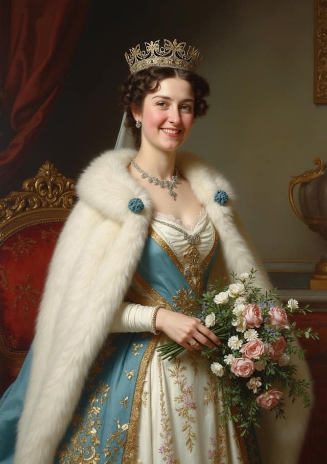 Crowned Palace Portrait