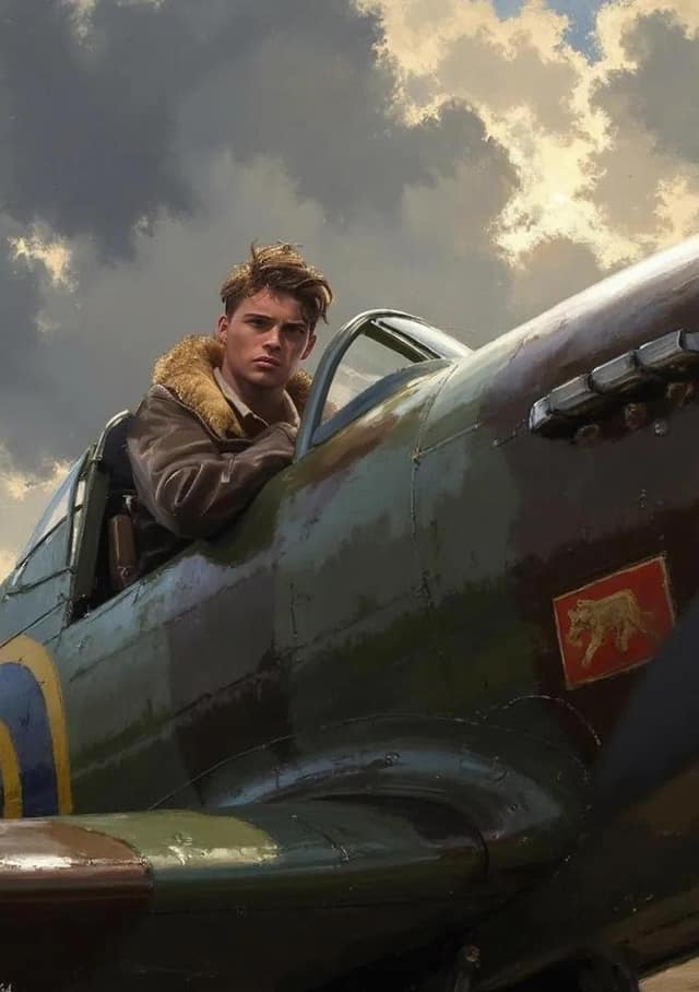 Vintage Fighter Pilot