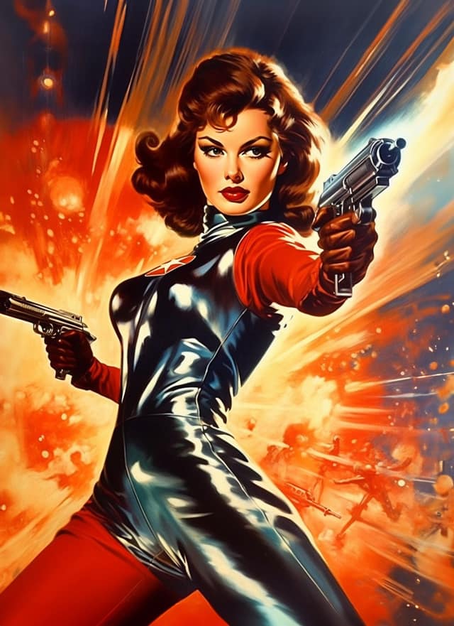 Retro Spy Queen Showdown