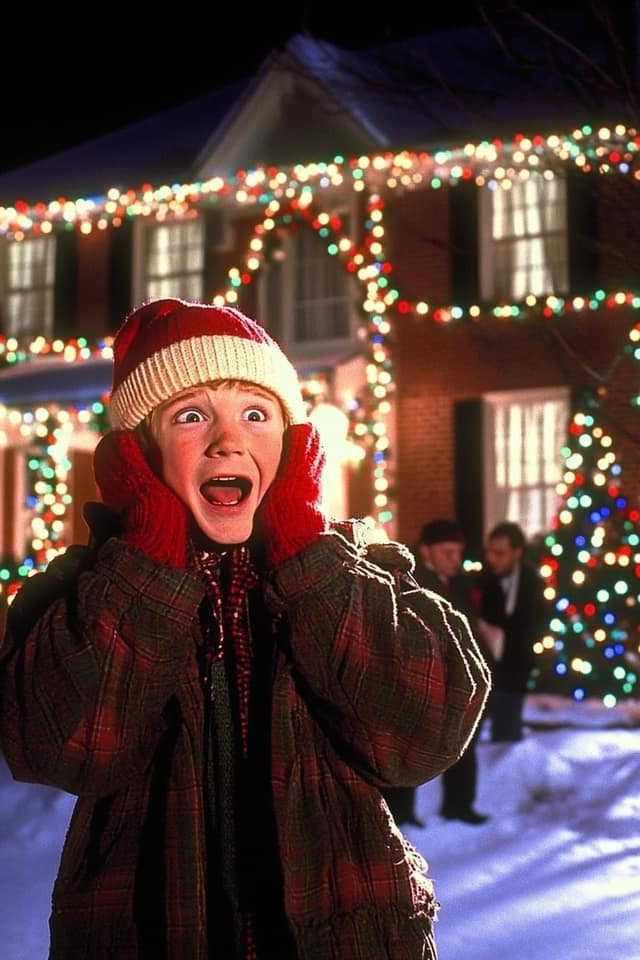 Christmas Chaos Scream Face Swap