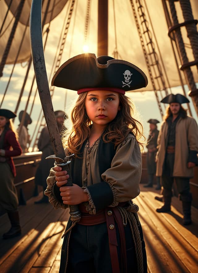 Young Pirate Captain