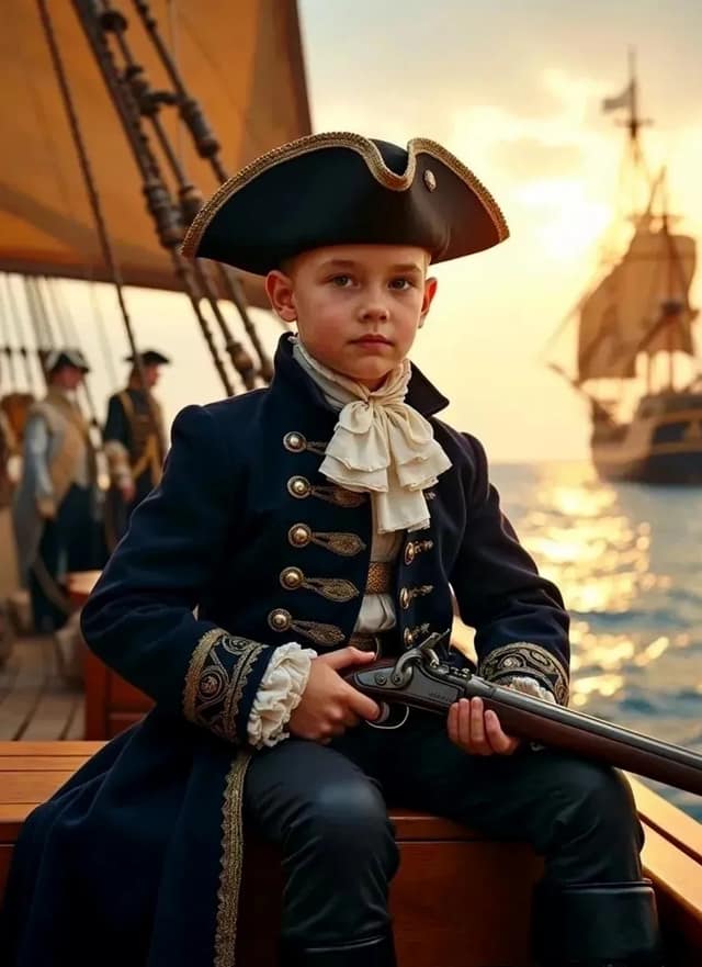 Young Captain of the High Seas