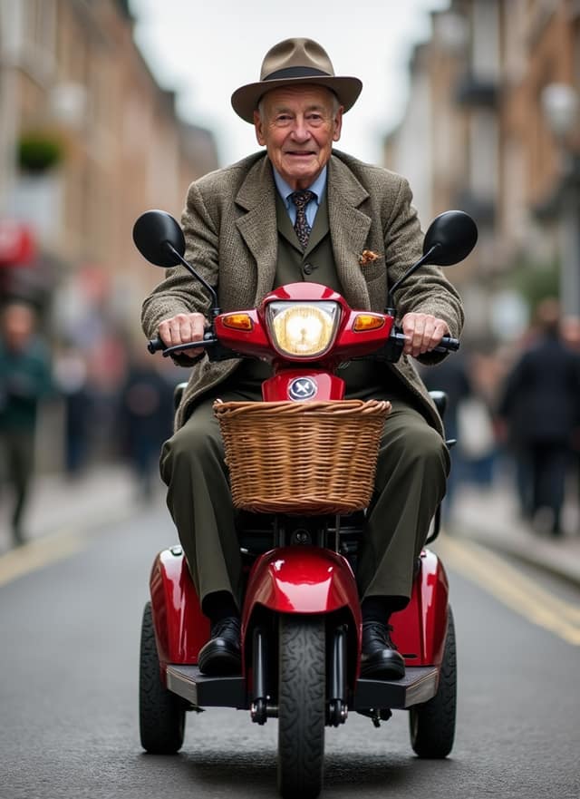 Old Man Funny Birthday Card