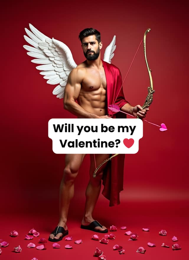 Be My Valentine Card