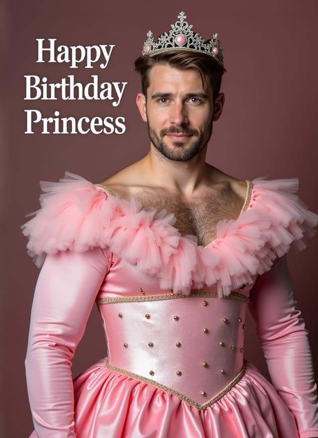 Happy Birthday Princess Card
