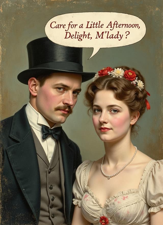 Victorian Tea Time Flirt