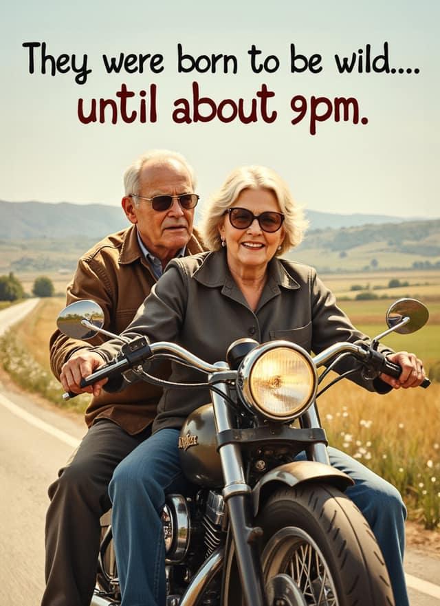 Wild Bikers With A Bedtime