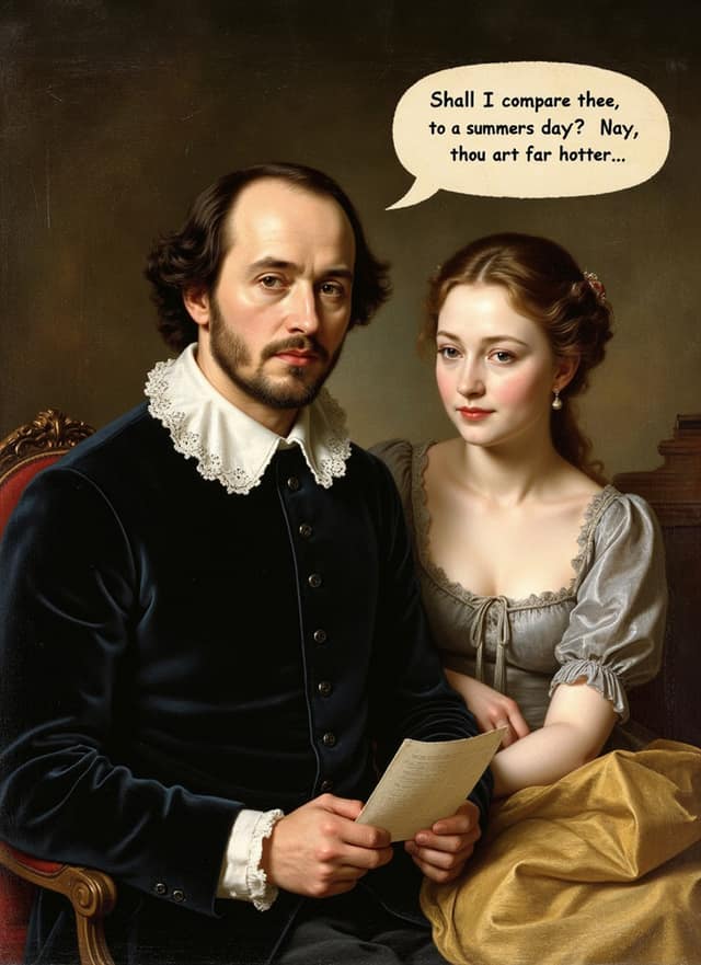 William Shakespeare Love Note Swap