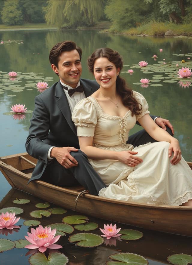 Storybook Rowboat Romance