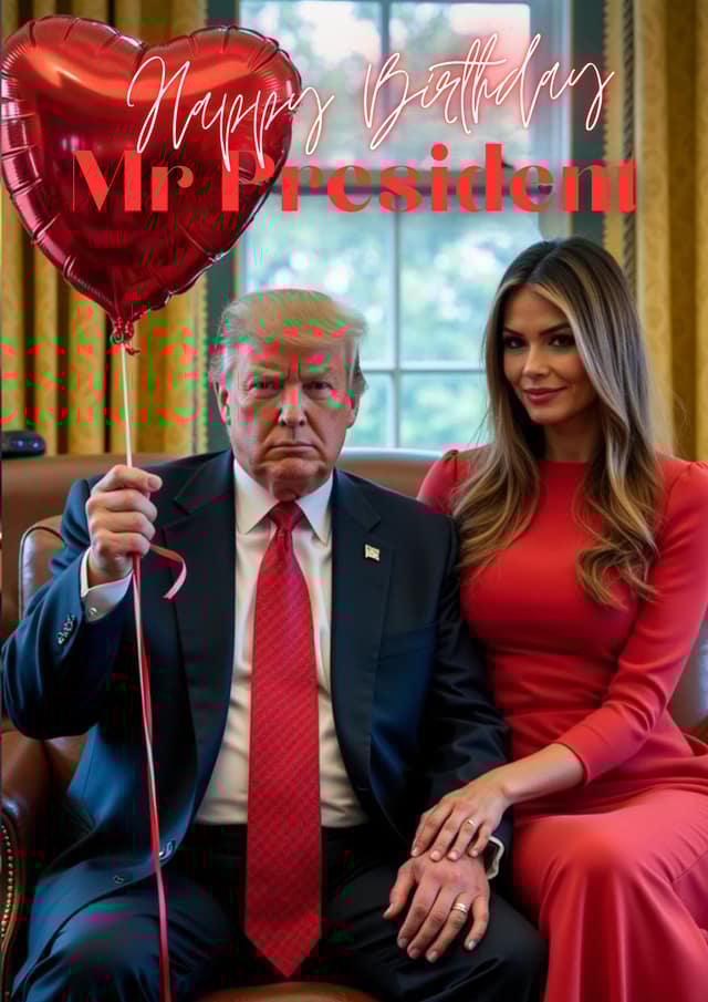 Donald Trump Birthday Face Swap