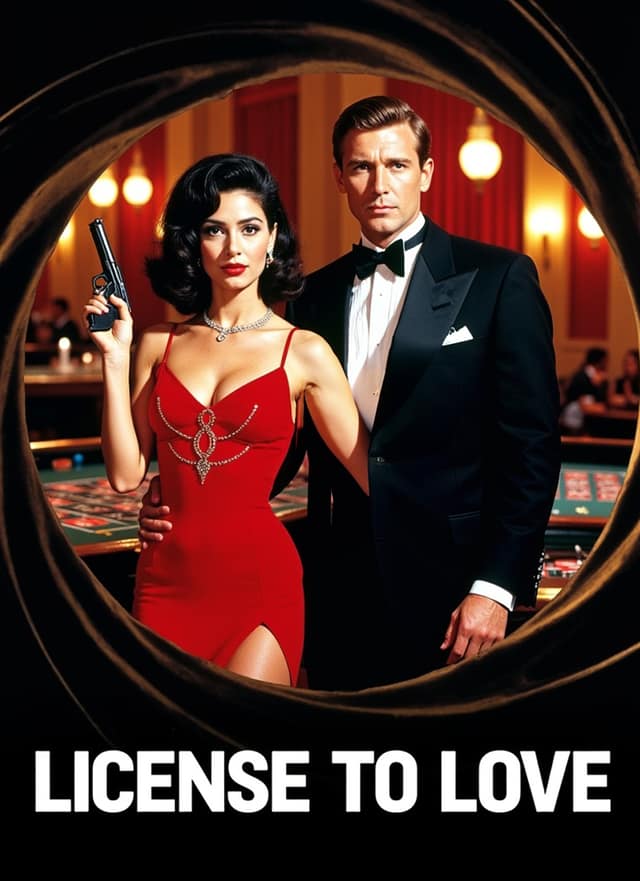 License To Love Anniversary Card