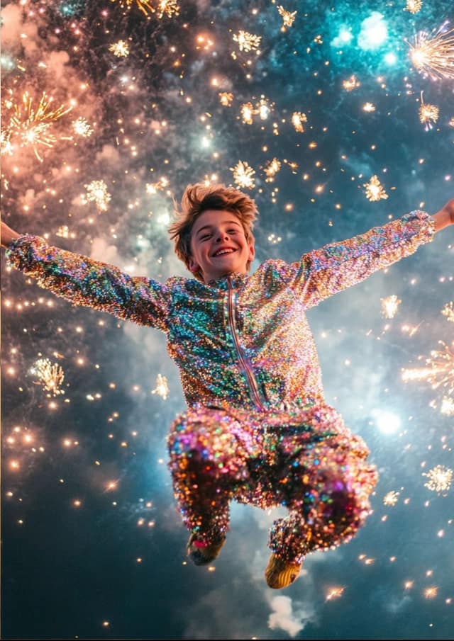 Midnight Fireworks Power Jump