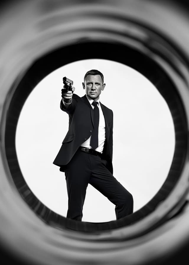 Sharp Suited Secret Agent