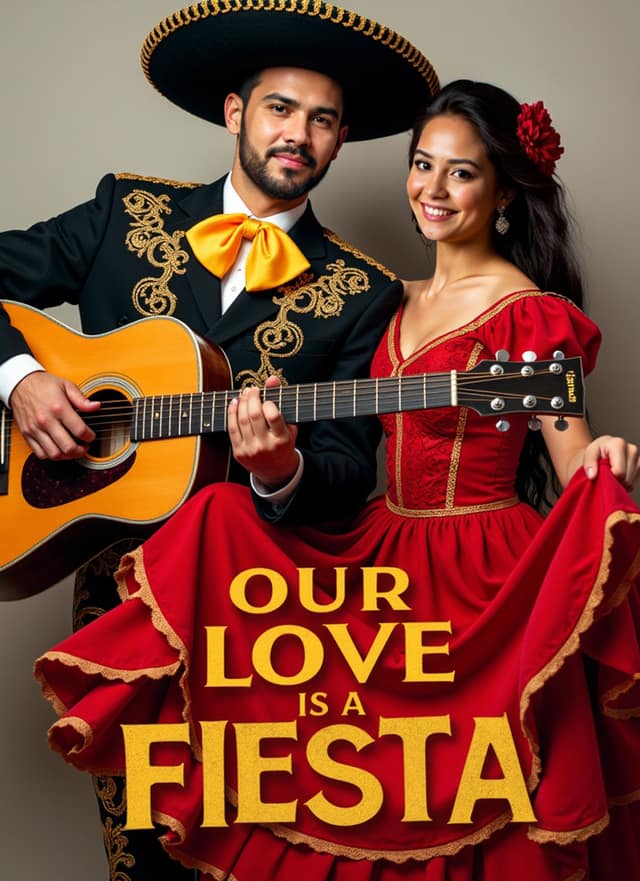 Our Love Is A Fiesta Card