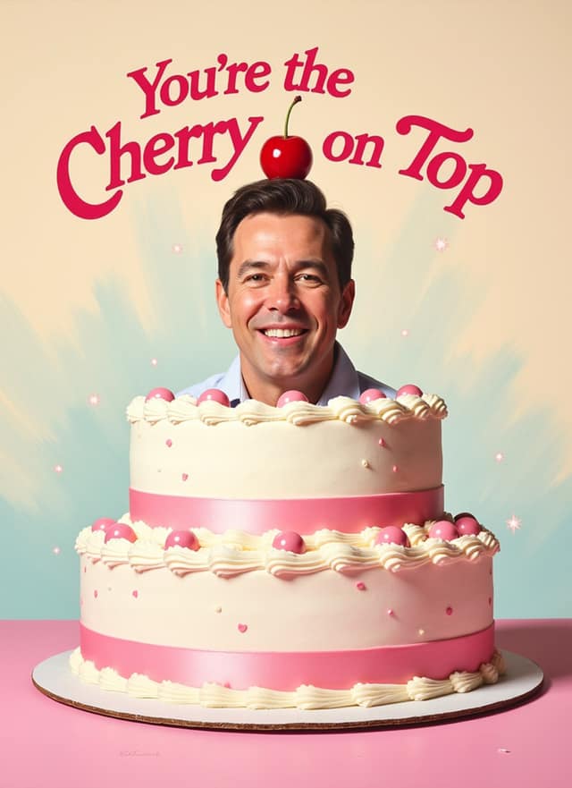 You're The Cherry On Top Card
