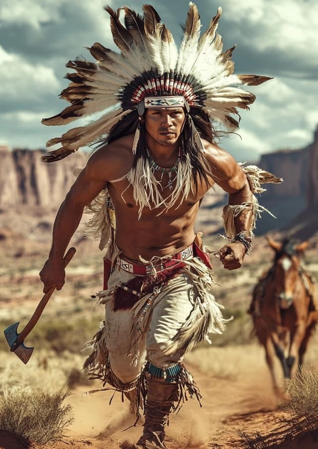 Fearless Desert Warrior