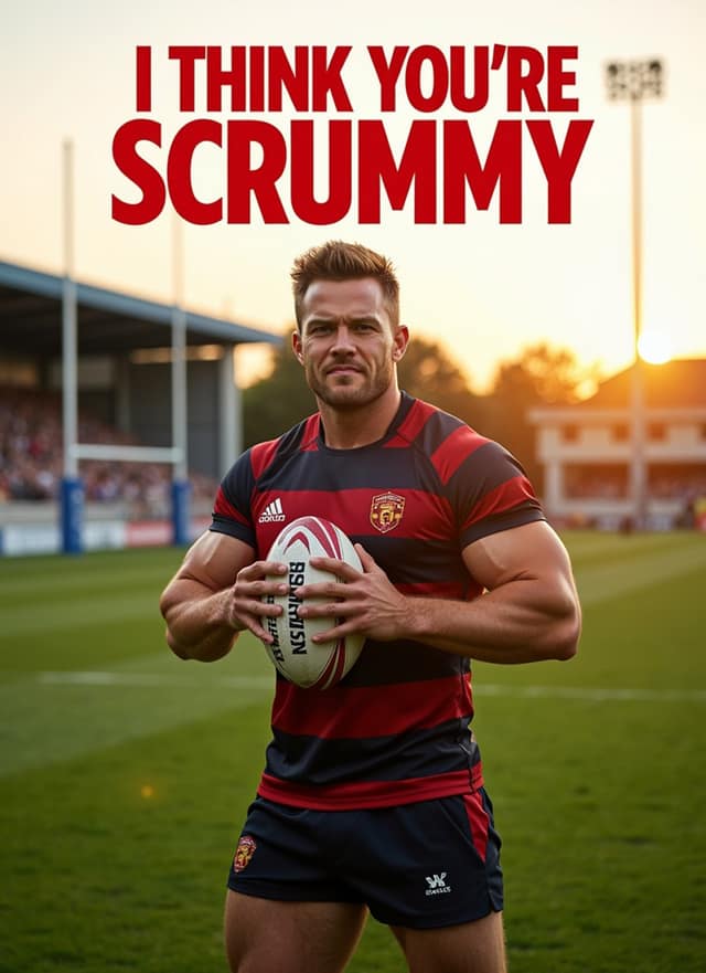 I Think You're Scrummy Card