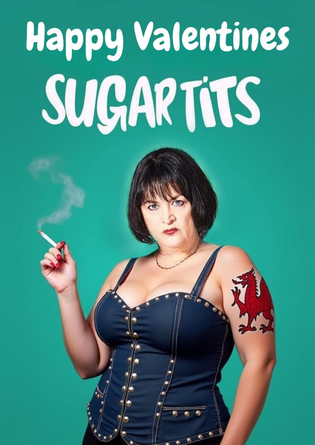 Cheeky Valentine Pin Up