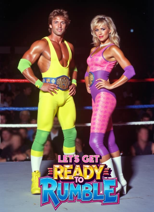 Retro Wrestling Tag Team