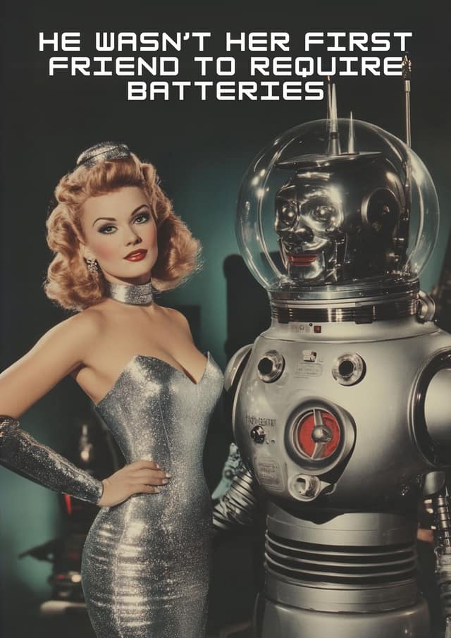 Retro Robot Date Night