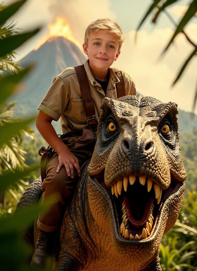 Epic Dinosaur Jungle Ride