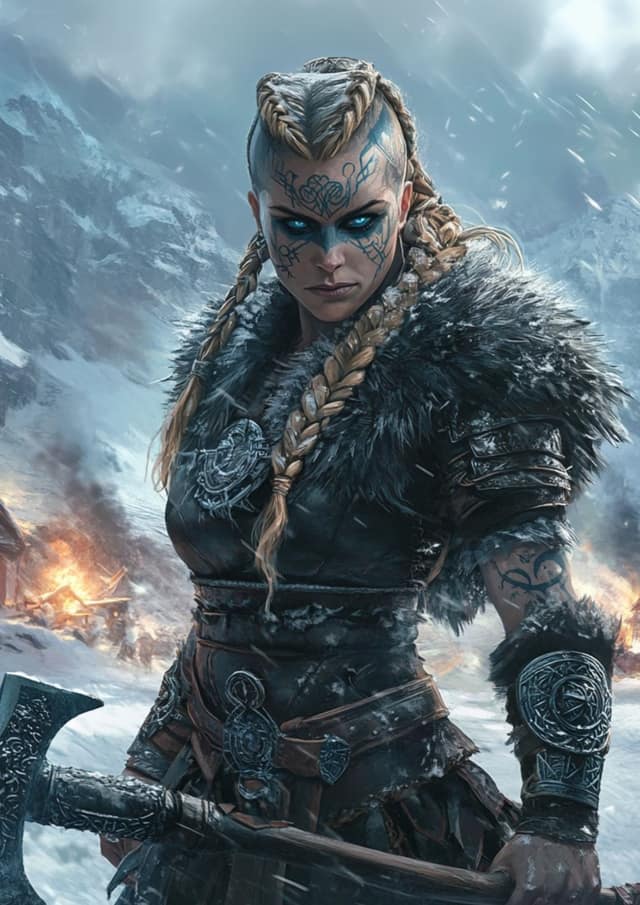 Frostbound Viking Warrior