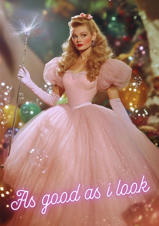 Pink Fairy Godmother Moment