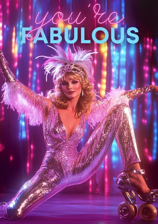 Fabulous Roller Disco Diva