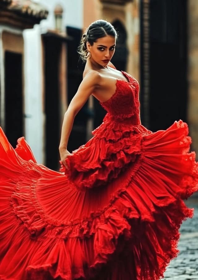 Scarlet Flamenco Star