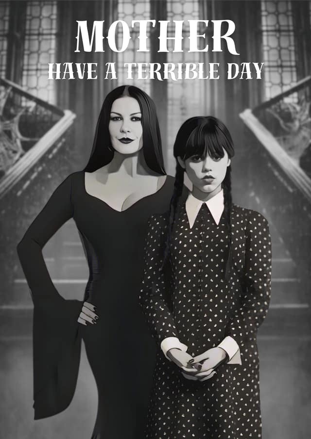 Gothic Mother Daughter Face Swap