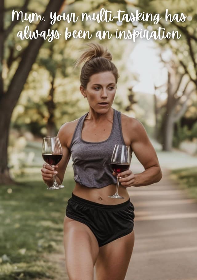 Mum's Multitasking Wine Run
